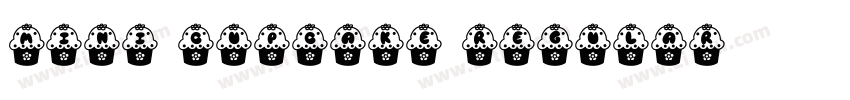 Mini cupcake Regular字体转换